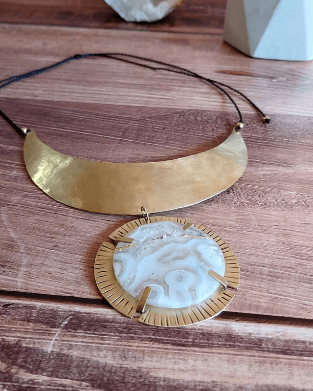 Plastron Calcédoine