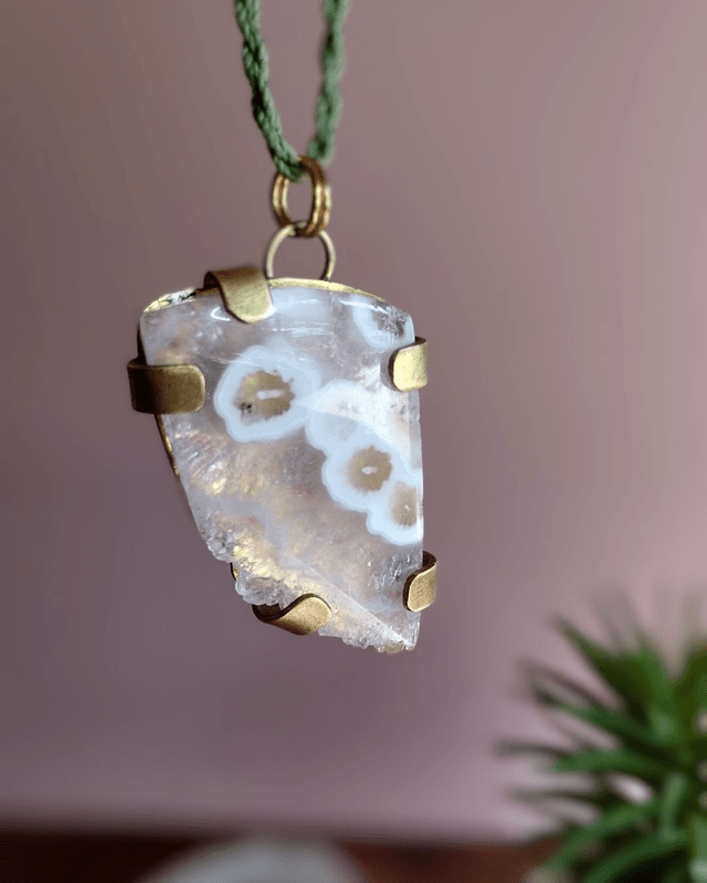 Collier Calcédoine