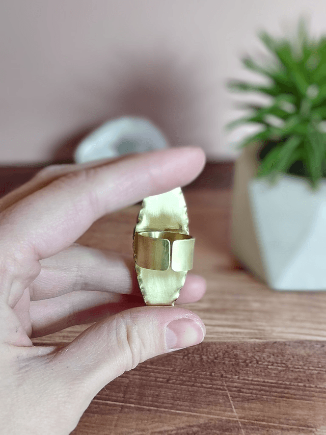 Bague Agate Dendritique