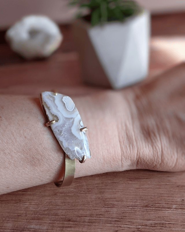 Bracelet Calcédoine