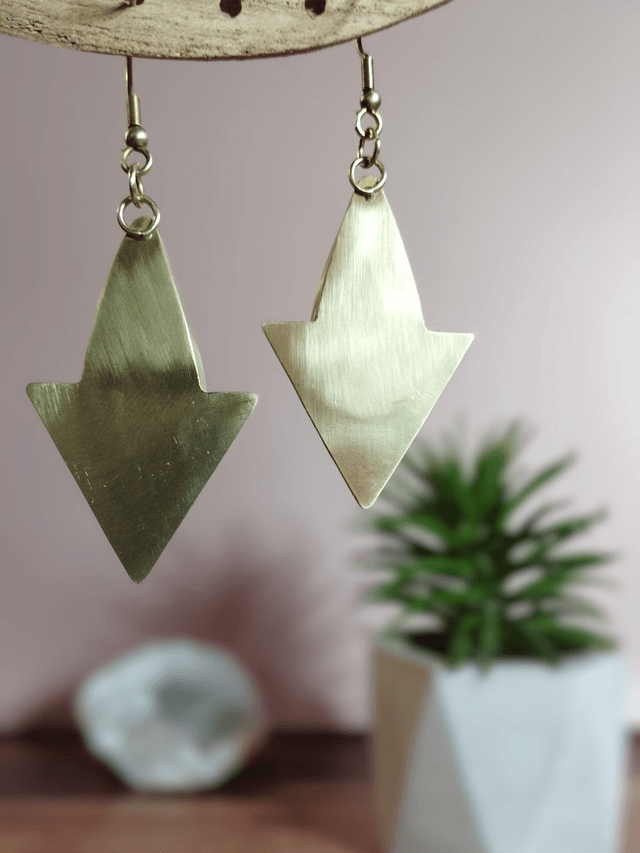 Boucles d'oreille Dendritique