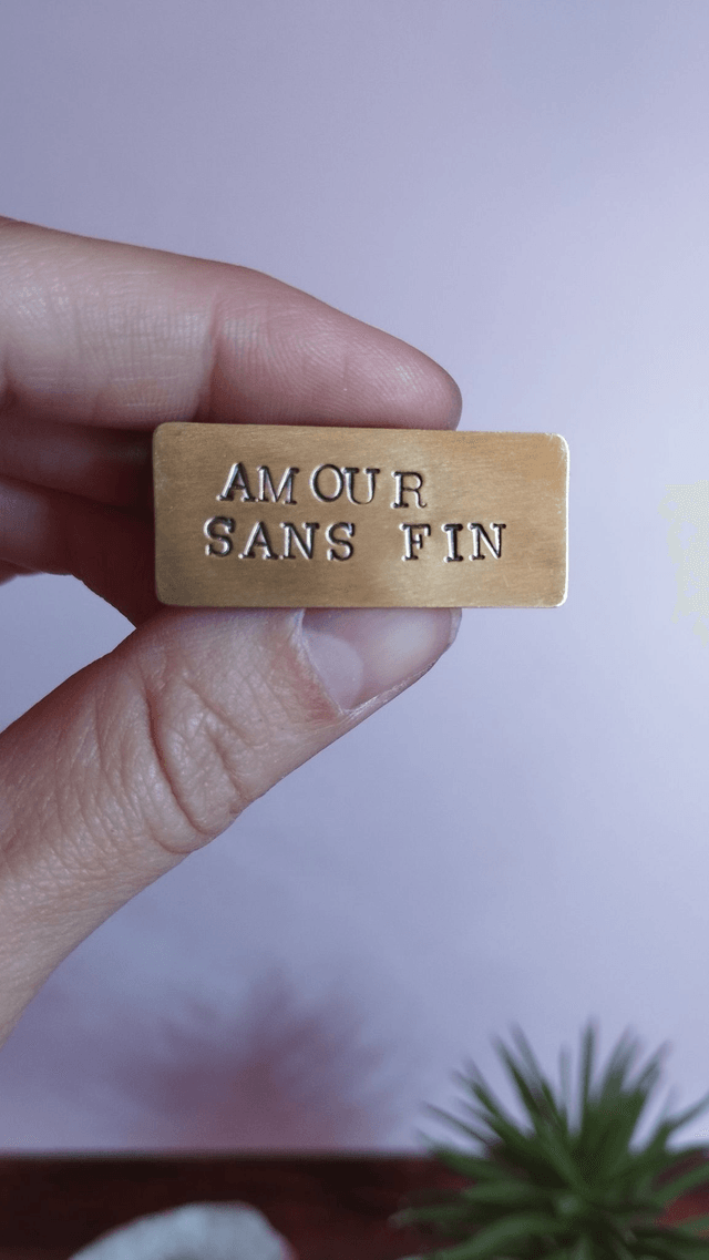 Pin's "Amour sans fin"