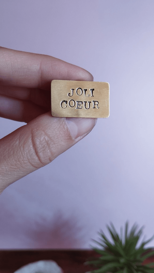 Pin's "Joli coeur"