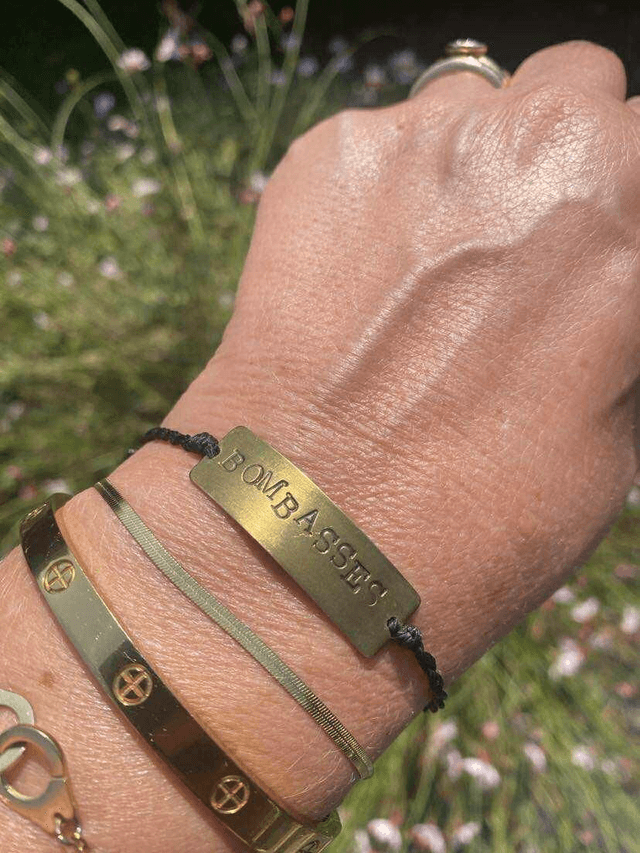 Bracelet gourmette à personnaliser 