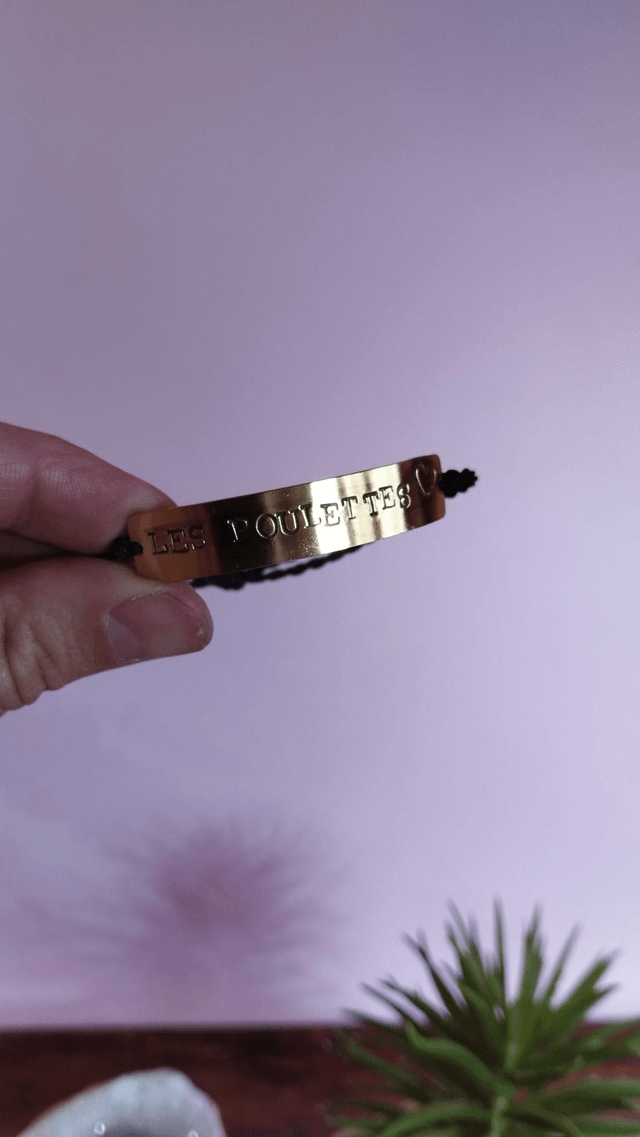 Bracelet gourmette à personnaliser 