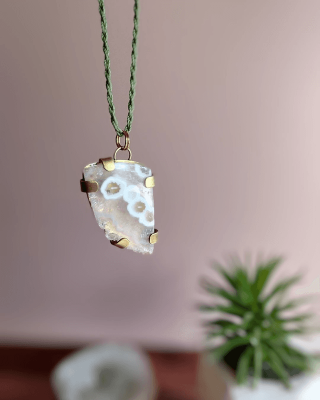 Collier Calcédoine